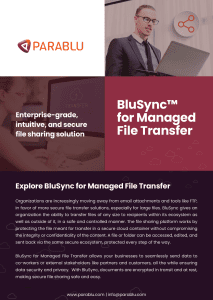 BluSync™ for Managed File Transfer