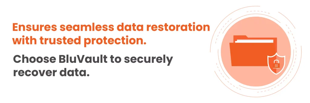 Securely recover data