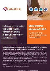 BluVault for Microsoft 365
